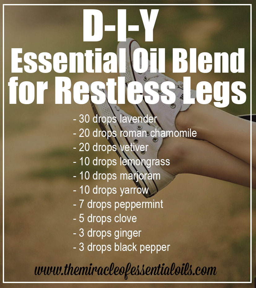 DIY Essential Oil Blend for Restless Legs