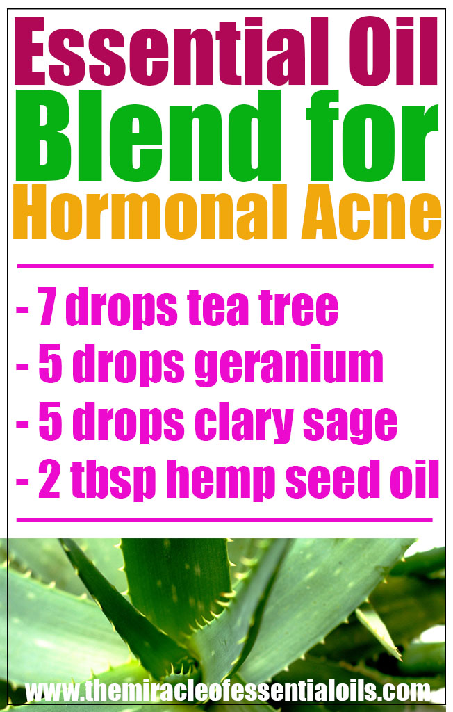 DIY Essential Oil Blend for Hormonal Acne