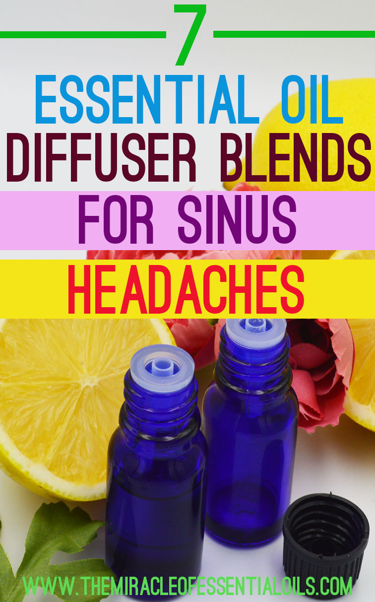 essential oil diffuser blends for sinus headaches