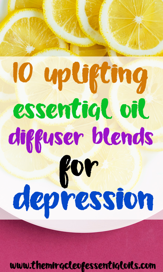 essential oil recipes for depression