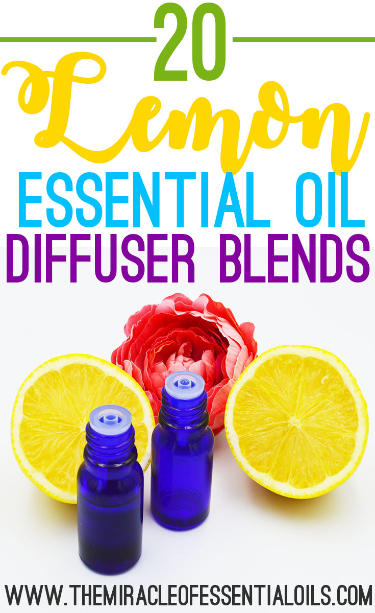 lemon essential oil diffuser blends