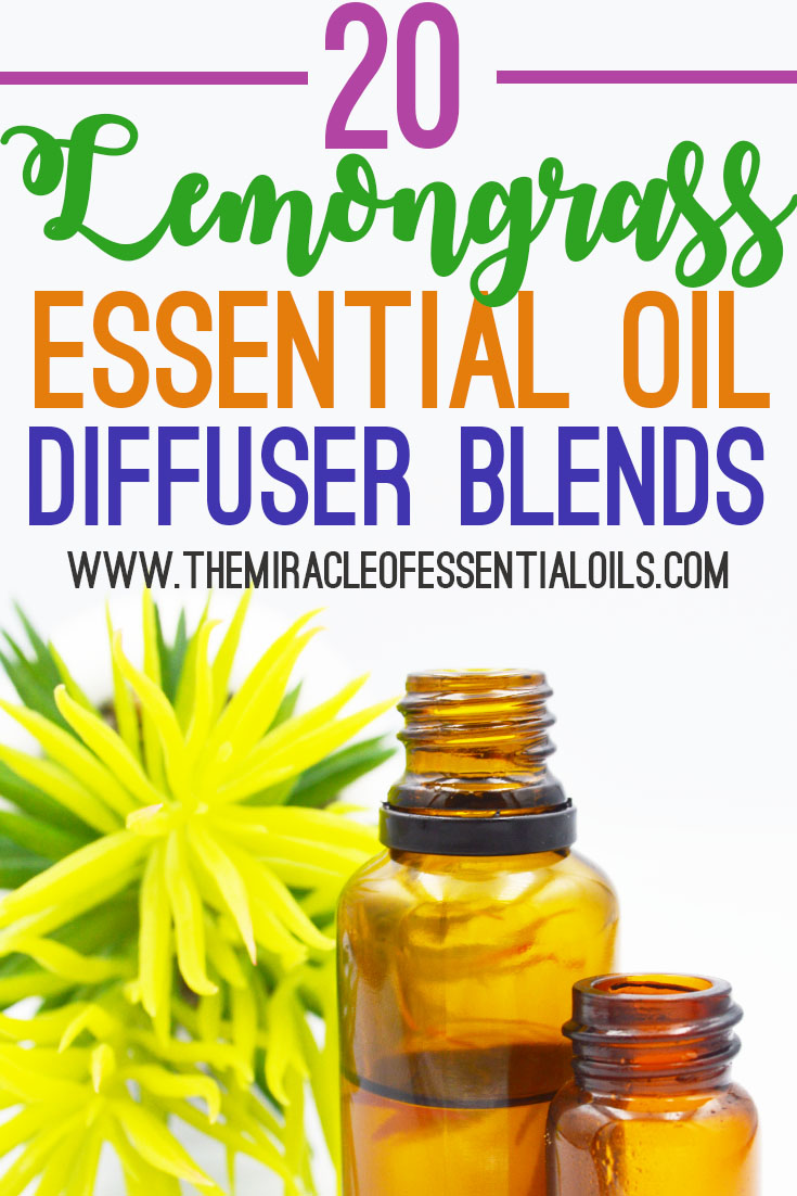 lemongrass essential oil diffuser blends